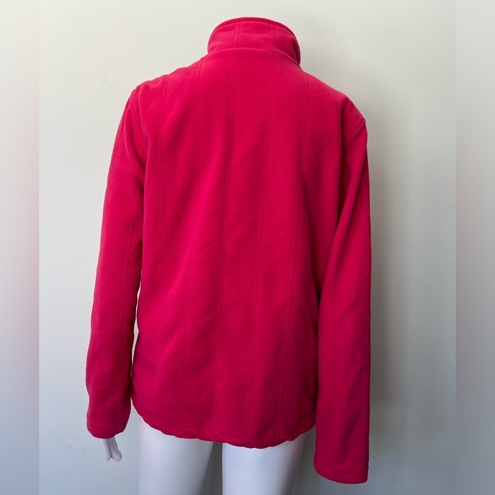 Jane Ashley - Womens Pink Zip Up Sweater Sz SM - Picture 5 of 8